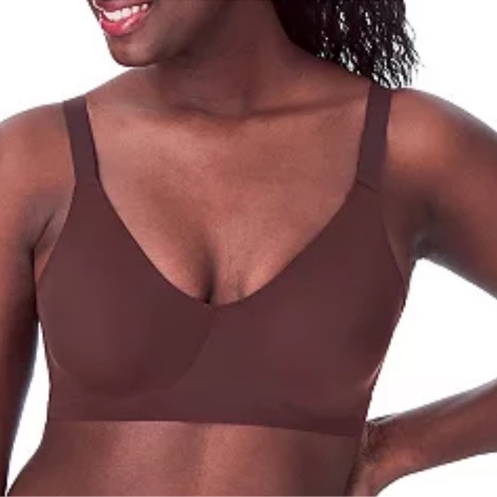 Bali Comfort Revolution Easylite Underwire Bra Espresso Brown XL
